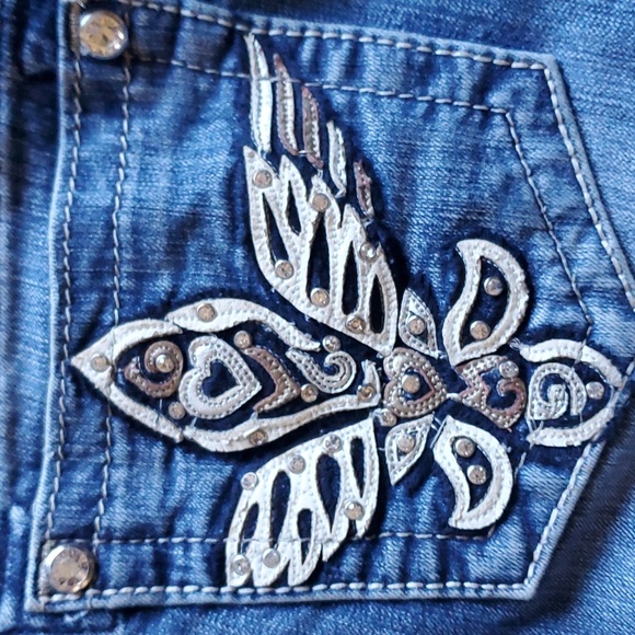 Miss Me Skinny Jeans Sz 30 - Picture 2 of 16